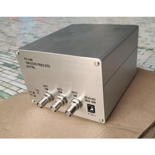 By BG7TBL 10MHz Sinewave OCXO Frequency Standard with h p A gilent 10811 OCXO DC 24V