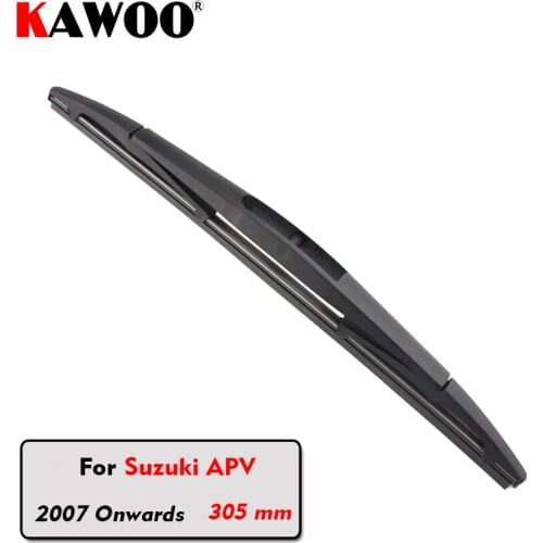 KAWOO Car Rear Wiper Blade Blades Back Window Wipers Arm For Suzuki APV Hatchback (2007 Onwards) 305mm Auto Windscreen Blade