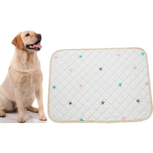 Pet Dog Washable Diaper Pad Three-layer Waterproof Pet Supplies Diapers Reusable Training Mat For Animal Rabbit Cat Seat Cover