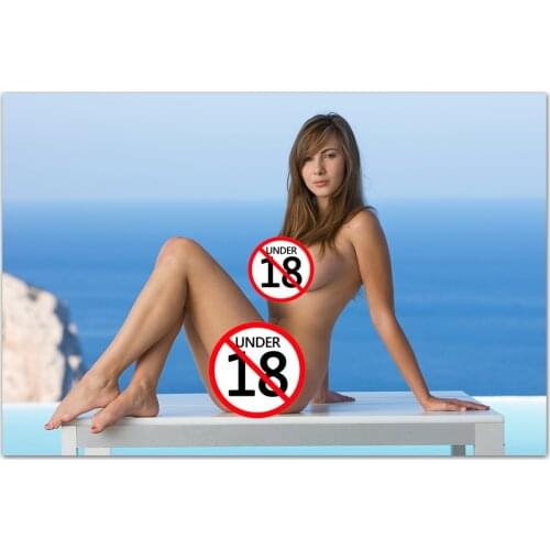 Sexy Model Photo Canvas Painting Pop Art Posters and Prints Wall Picture for Living Room Decor