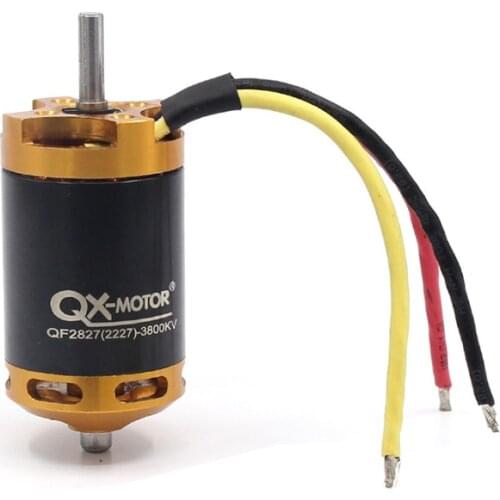 QX-Motor 70mm Ducted Fan 12 Blades EDF QF2827 3800KV Brushless Motor For RC Drone Model Parts