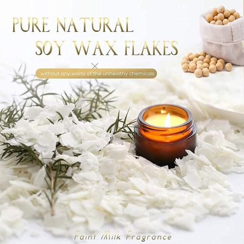 Soy Wax for Candle Making Premium Soy packaged natural soy wax DIY candle supplies smokeles candle wick raw maters