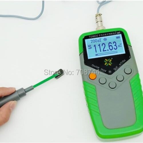 TD8620 High Precision Gauss Meter Tesla Meter Gaussmeter EMI Surface Magnetic Field Tester with Axial Probe 0-2400mT 2% Accuracy