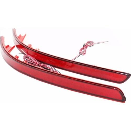 For Kia Optima K5 2011-2013 Car Accessories Red Brake Tail Light Rear Bumper Reflector Lights Warning Stop Tail Fog Lamp