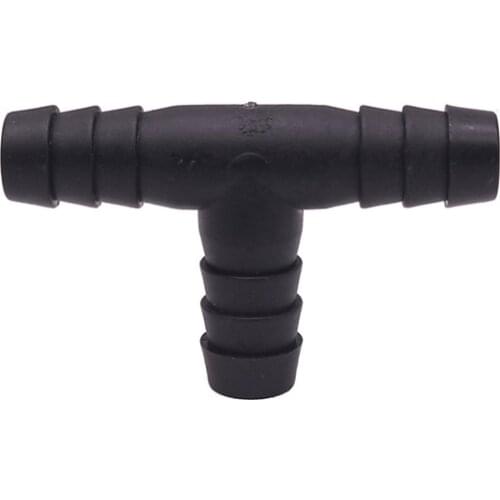 50 pcs Tee Tube Length 55mm 12/8mm Diameter Poultry Livestock Drinking Water Installation Garden Water Connectors Watering Hose