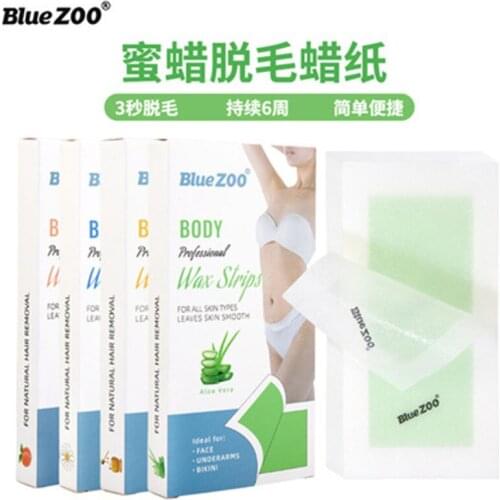 20pcs Removal Nonwoven Body Hair Remove Wax Paper Rolls High Quality Double-sided Hair Removal Epilator Wax Strip Paper Roll