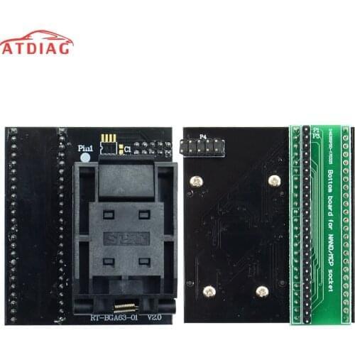 BGA63 adapter for RT809H SOCKET RT-BGA63-01 V2.0 0.8MM 9x1