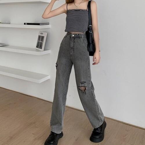 Женские высокие джинсы Ailegogo China At AliExpress