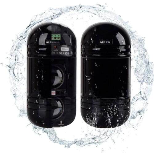 KIN JOIN Active Infrared Outdoor Laser Beam Sensor for Perimeter Protection and Intrusion Detection