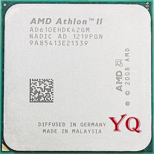 AMD Athlon II X4 610e 2.4 GHz Quad-Core CPU Processor AD610EHDK42GM Socket AM3