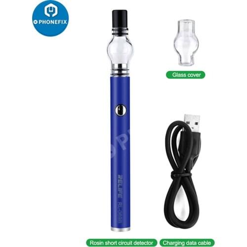 RELIFE RL-069B Rosin Atomizer Short Circuit Detector Soldering Rosin Flux Pencil USB Charging Cleaning-free Welding Dispenser