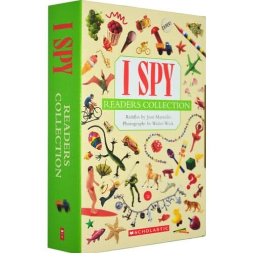 3-6 year 13 book/set I Spy Readers Collection Childrens English picture books for cultivating concentration Educational books