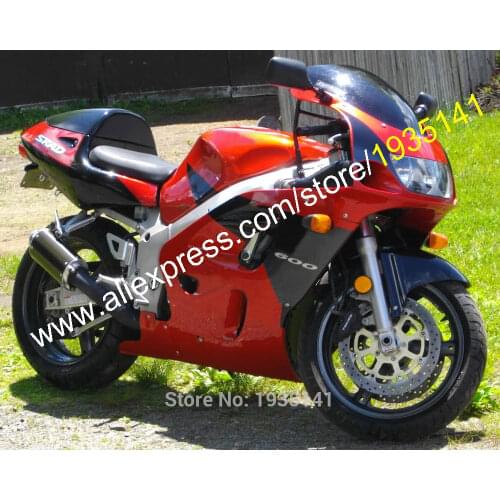 For Suzuki SRAD GSX-R600 GSX-R750 96-99 GSXR 600 750 1996 1997 1998 1999 Red Black Aftermarket Sportbike Fairing