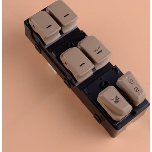 Beler Beige Power Window Master Switch 93570-3S000 LHD Fit for Hyundai Sonata 2011 2012 2013 2014