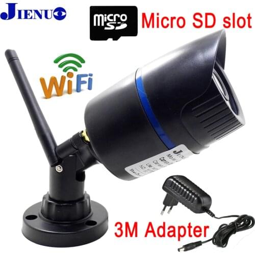 JIENU 720P 960P 1080P ip camera with wifi wireless Security surveillance video camera P2P Support memory card onvif