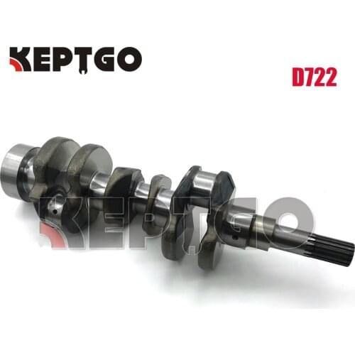 For Kubota D722 Engine Crankshaft 16861-23010 16861-23012