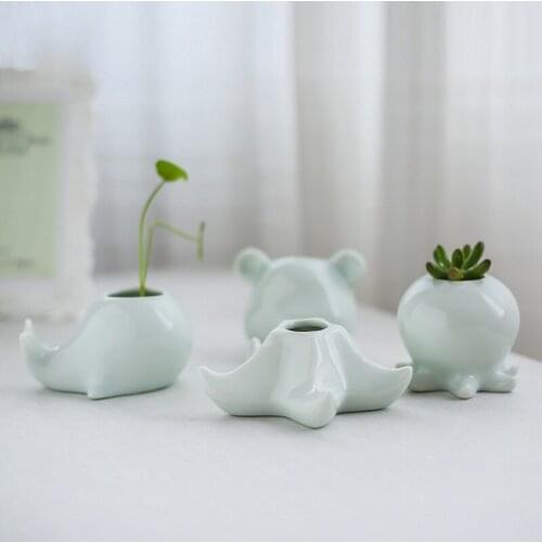 Creative Vases Ceramic Nordic Style Elegant Decorative Flower Vase Dried Flowers for Home Decor Living Room Home Office Table