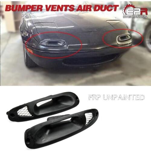 MX5 NA 1989-1997 FRP Fiber Glass Front Turn Singal Indicator Air Intake Type A (Pair)For Mazda Fiberglass Vent Body