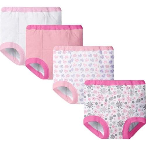 Soft breathable potty training underwear for boys and girls unisex cotton toddler trainging pant