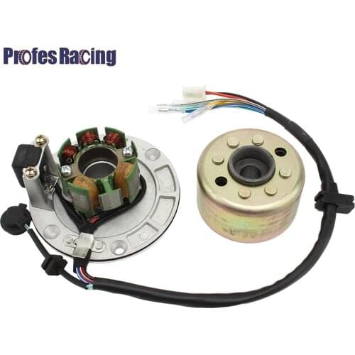 Motorcycle Magnet Motor Stator Coil Kits Fit For Lifan 150cc Engine High-Speed Magnet Motor Stator Coil Pit Bike Scooter ATV