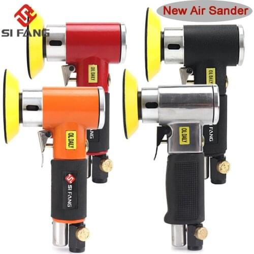New 2/3inch Pneumatic Air Sander Polisher Tool Polishing Random Orbital Machine Grinder for Car Paint Care Rust Removal Air Tool