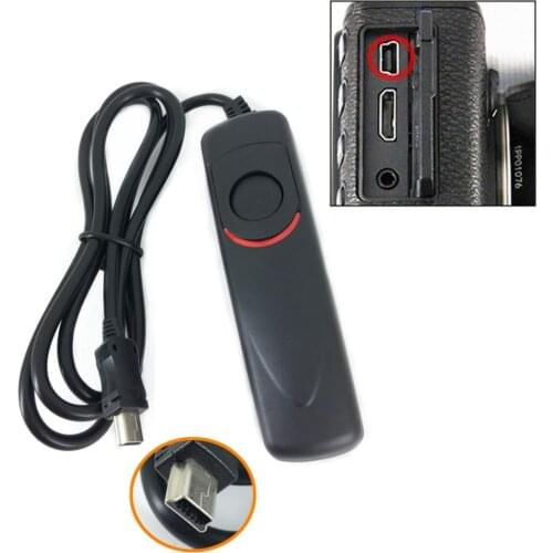 Shutter Release Cable Cord Wired Remote Control Replace RR-80 RR80 for Fujifilm X-E1 XE1 Fuji HS20 HS22 HS30 HS33 S205 X-S1 S200