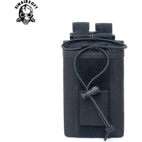 SINAIRSOFT Walkie-Talkie-Bag Camouflage-Accessory-Bag Waist-Package Molle Multifunctional Outdoor Hunting