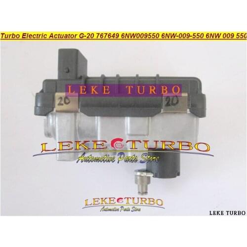 Turbo Electric Actuator G-20 G20 767649 6NW009550 6NW-009-550 6NW 009 550 Turbocharger wastegate Electronic Boost Actuator