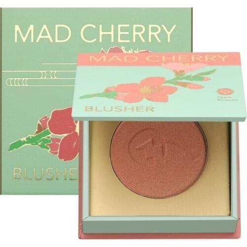 Face Blusher Korean Makeup Matte Shimmer Peach Shadows Powder Pressed Flowers Blush on Palette Tiny Cute Cheeks Contour Pallet