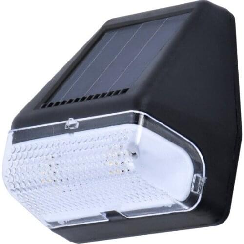 Solar Wall Lamp Outdoor Rainproof Courtyard Garden Decoration Stair Step Lamp Fence Wall Fence LED Wall Lamp