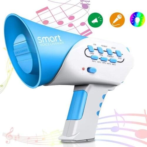 Children Voice Changer Adults Kids Smart Amplifier 7 Different Funny Voice Children Party Toys Sounding Toys Kids Gift