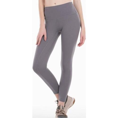Women Sport 4-way Stretch Fabric leggings leopard camo black gray slim gym yoga Ankle-Length Pants size 2-12