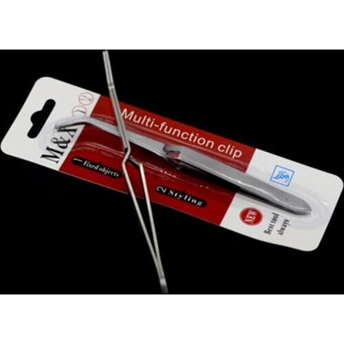 300pcs/LOT Stainless Steel Multi-Function Nail Clip Manicure Nail Art Tool Tweezer for Acrylic & UV Gel Nail Art TipsSKU:F0049XX