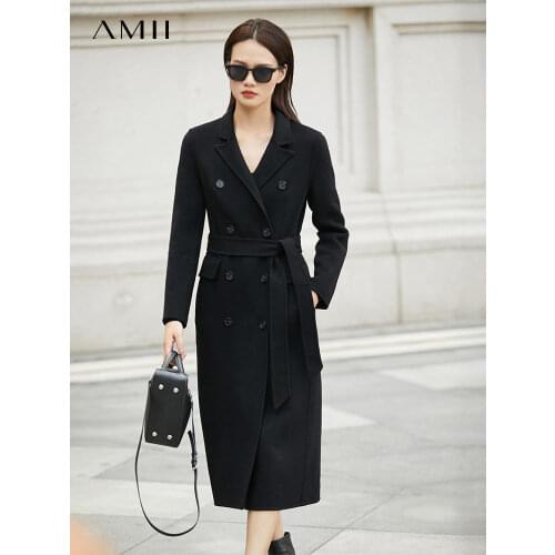 Женские прямые пальто Amii China At AliExpress
