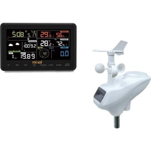Wireless Weather Station Weather Forecast Connect To Wifi Upload Data To Web Underground