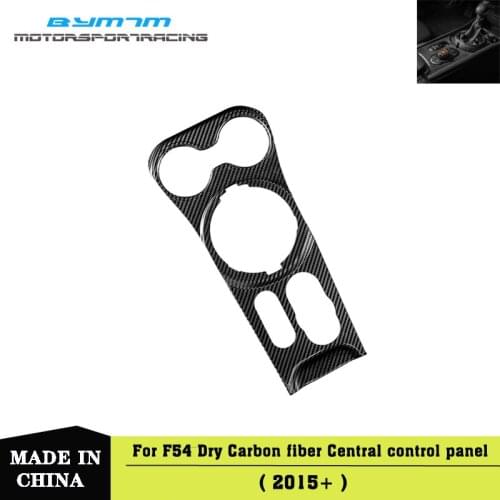 Dry Carbon fiber Central control panel Console Auto interior parts For MINI F54