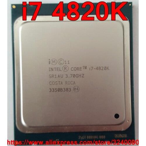 Intel Core i7 4820K processor i7-4820K Desktop CPU Quad-core 3.70GHZ 10MB 32nm LGA2011 free shipping