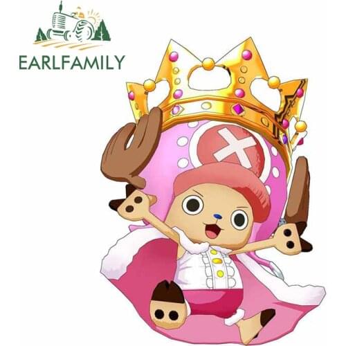 EARLFAMILY 13cm x 9.7cm For Chopper One Piece Vinyl Car Wrap Decals Car Styling Stickers Surfboard Occlusion Scratch Decoration