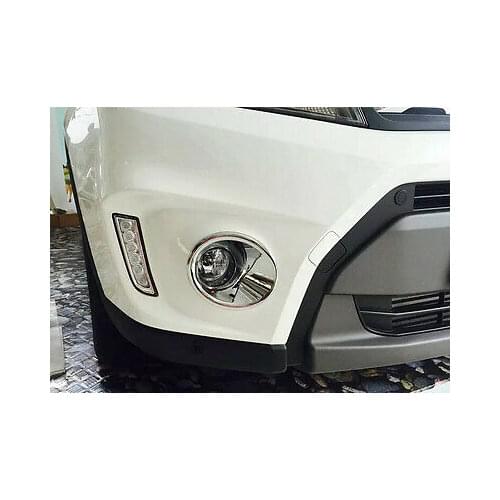 Chrome Front Fog Light Lamp Cover Trim 2pcs For Suzuki Vitara Escudo 2015 - 2019
