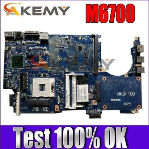 Laptop motherboard For DELL Precision M6700 Core SLJ8A CN-0P7V6Y 0P7V6Y QAR10 LA-7933P 100% working