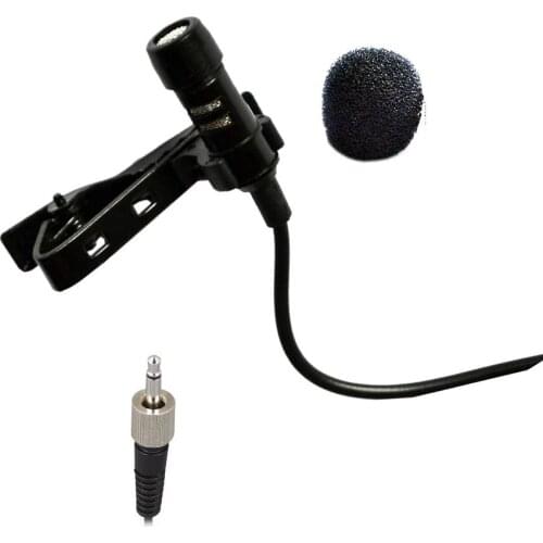 Bolymic micro cravate Tie Clip Lapel Lavalier Microphone microfono 3.5mm Male Screw Jack for speech school conference lecture
