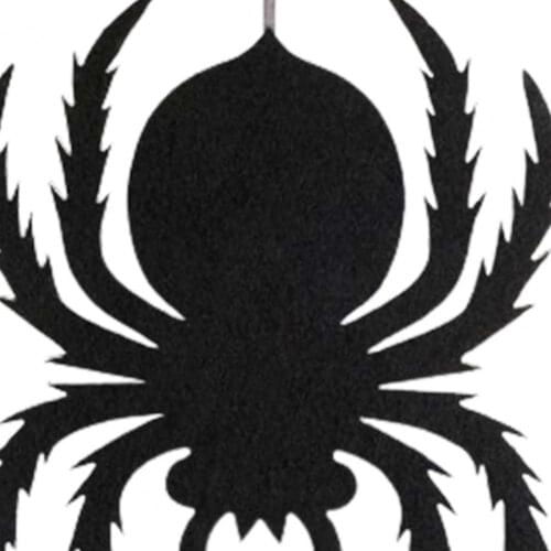 2021 Hanging Ornaments Eco-friendly Unique Pattern Non-woven Fabric Halloween Wall Hanging Ornaments Party Decor for Dorm