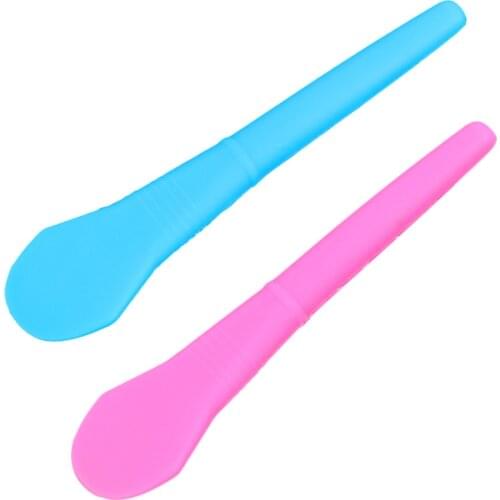 New Blue and Pink Color Soft Head Drop Glue Mixing Silicone Bar For DIY Epoxy Resin Drop Glue Mold Making Tools Jewelry Material