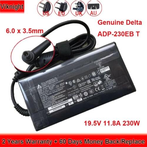 Original 230W ADP-230EB T AC Adapter Delta 19.5V 11.8A Charger for Asus ROG STRIX GL702VS-DS74 GX501VI-GZ028T Gaming Laptop