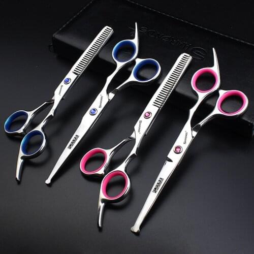 Salon New 6 inch hairdressing scissors stylist special scissors beauty non-slip and wear-resistant scissors barber set haircuts