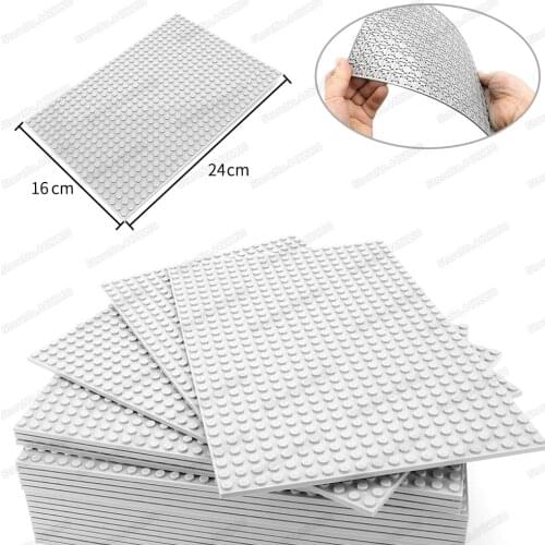 Assembly Bottom Plate Building Block 30*20 Granule Moc Scenes Figures Military WW2 Base Model Child Christmas Gifts DIY Toys