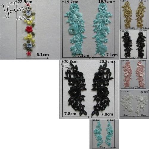 Womens Fashion Lace Collar Delicate Neckline Embroidery Sewing Venice Lace Fabric Craft DIY Clothing Decoration Accessories