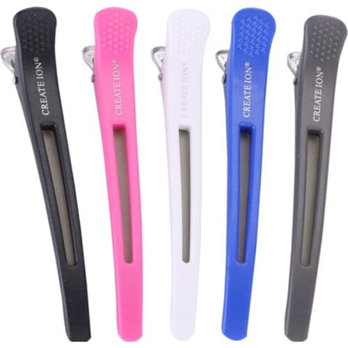 Hairdressing Clamps Claw Clip Hair Salon Plastic Crocodile Barrette Holding Hair Section Clips Grip Tool Accessories
