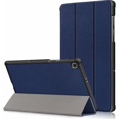 10pcs/lot Case For Lenovo Tab M10 HD TB-X306X REL X605FC X605LC X605L FHD Plus X606X Ultra-thin Smart Cover Coque Funda Tablet