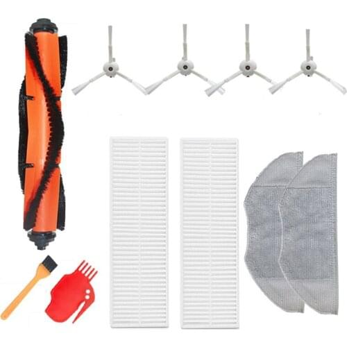 Promotion!Main Brushes Side Brush Filters for Xiaomi Mijia G1 MJSTG1 Sweeping Mopping Robot Vacuum Cleaner Parts Mop Cloth
